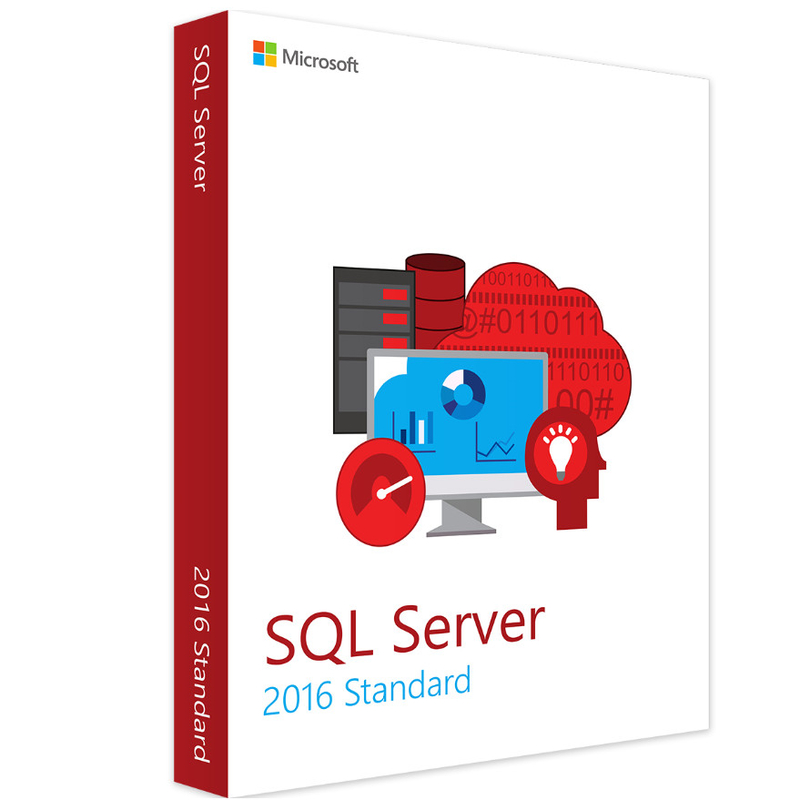 Computer Software Microsoft SQL Server 2016 Standard License Key